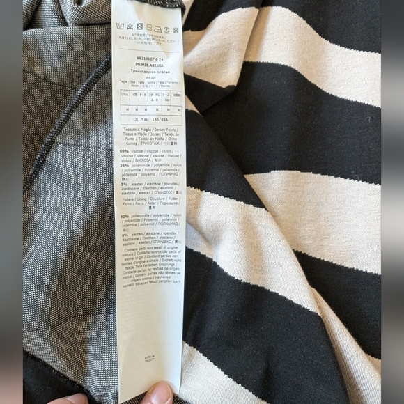 Max Mara Studio Zebra Print Midi Dress sz M - Picture 9 of 11